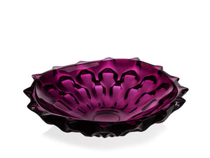 SAMBA Purple Shallow Bowl