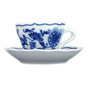 Cup with a saucer