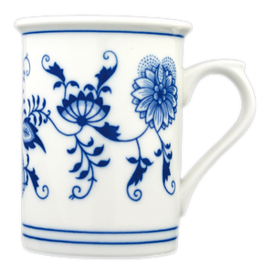 Traditional porcelain beer jug
